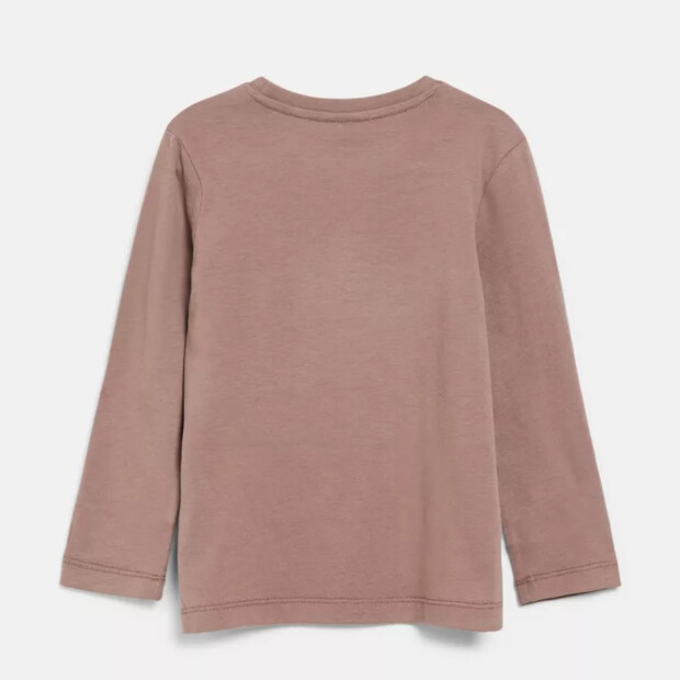 S.Oliver Langarmshirt mit Wendepailletten -  Braun