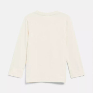 S.Oliver Langarmshirt mit Print - Creme Dino