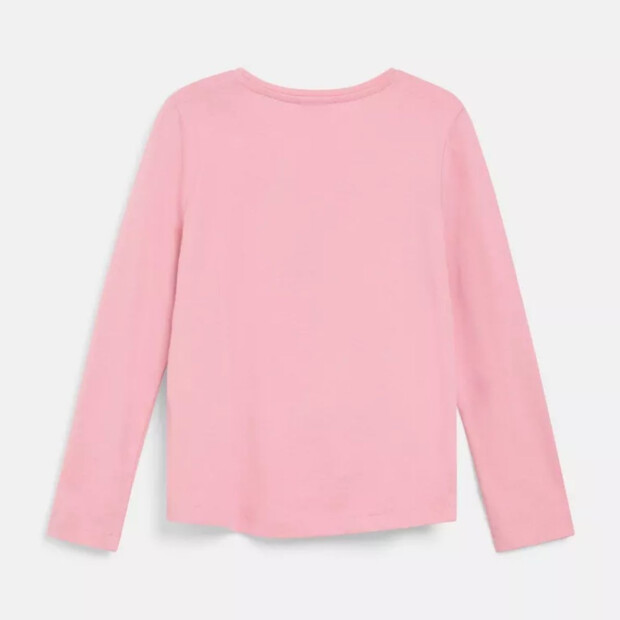S.Oliver Longsleeve mit applizierter Tasche - rosa