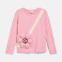 S.Oliver Longsleeve mit applizierter Tasche - rosa