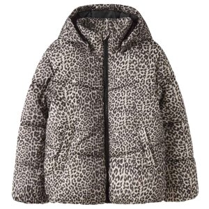 name it Winterjacke Leopardenmuster - Birch