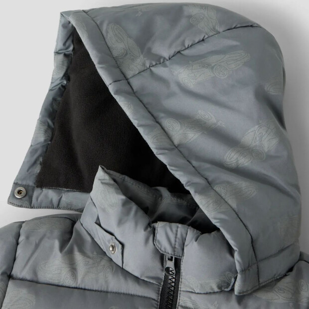 name it reflektierende Winterjacke Autos - Poppy Seed CARS