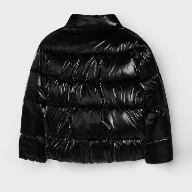 name it Winterjacke Lack - black schwarz