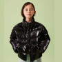 name it Winterjacke Lack - black schwarz