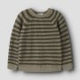 name it Strickpullover Streifen - Mermaid Olive Night