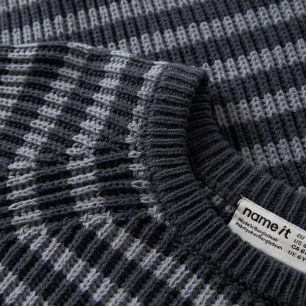 name it Strickpullover Streifen - Mermaid Blue Tradewinds