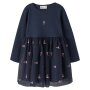 name it Tüllkleid Weihnachten Schleife - Navy Blazer BOW