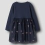 name it Tüllkleid Weihnachten Schleife - Navy Blazer BOW