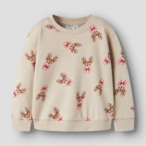 name it angerauter Pullover Weihnachten Rentier mit...