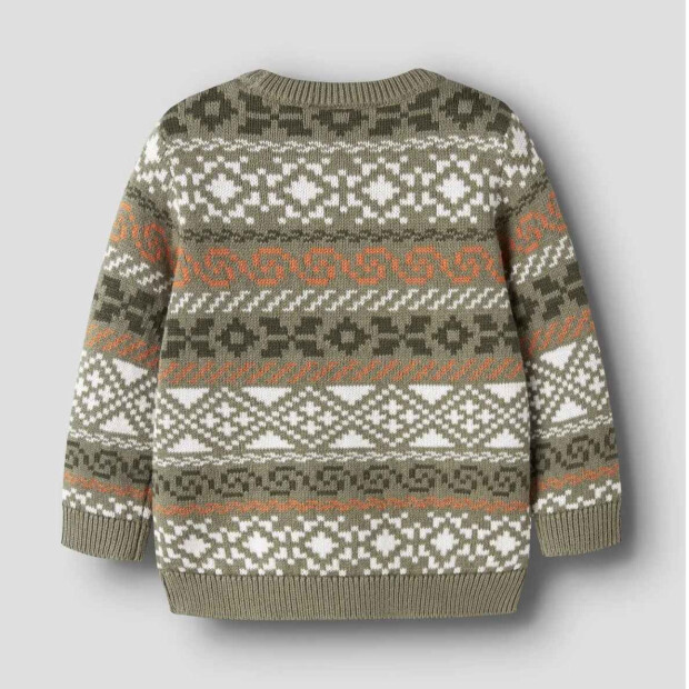 name it Strickpullover - Mermaid grün
