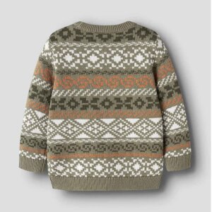 name it Strickpullover - Mermaid grün
