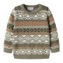 name it Strickpullover - Mermaid grün