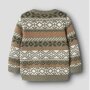 name it Strickpullover - Mermaid grün