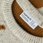 name it Strickpullover Bär - Peyote Melange