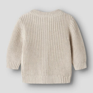 name it - Baby Strickjacke Peyote Melange