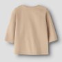 name it langarm Shirt Bärchen - Sesame beige