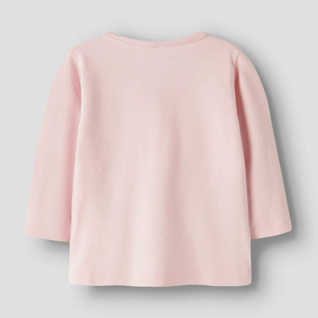 name it Baby Shirt Mäuschen - Lotus Rosa