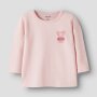 name it Baby Shirt Mäuschen - Lotus Rosa