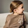 name it angerauter oversize fit Sweatshirt NOOS - Brown Lentil