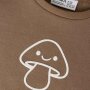 name it angerauter oversize fit Sweatshirt NOOS - Brown Lentil