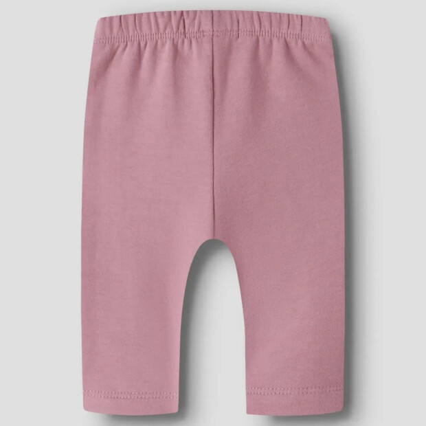 name it angeraute Leggings mit Blumenstickerei - Lilas rosa