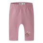 name it angeraute Leggings mit Blumenstickerei - Lilas rosa