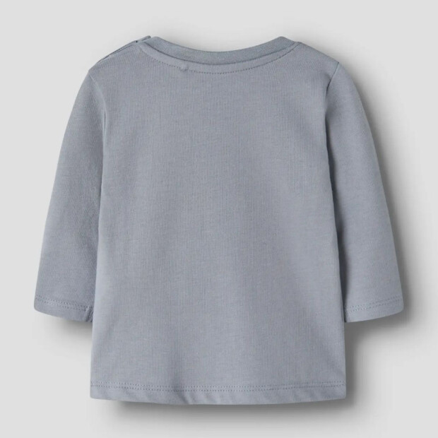 name it Baby Shirt Waldtiere - Tradewinds blau