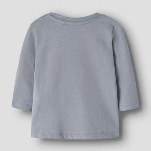 name it Baby Shirt Waldtiere - Tradewinds blau
