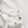 name it Baby Shirt Waldtiere - Cloud Dancer weiß