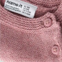 name it Baby Strickpullover Katze - Lilas rosa
