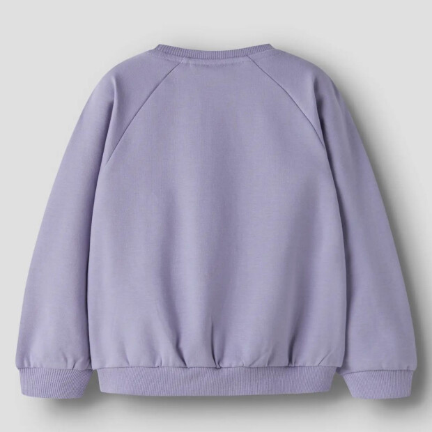 name it angerautes Sweatshirt Blümchen - Heirloom Lilac