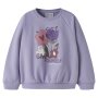 name it angerautes Sweatshirt Blümchen - Heirloom Lilac