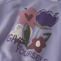 name it angerautes Sweatshirt Blümchen - Heirloom Lilac