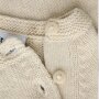 name it Baby Srickpullover Bär - Peyote Melange beige