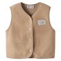 name it Teddyfleece Weste - Sesame