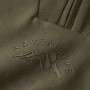 name it angerauter Sweater mit Halb Reißverschluss - Olive Night