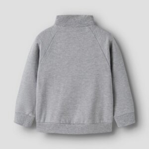 name it angerauter Sweater mit Halb Reißverschluss...