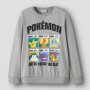 name it Pokémon Sweater - Grey Melange