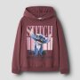 name it angerauter Stitch Hoodie - Wild Ginger