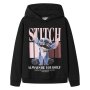 name it angerauter Stitch Hoodie - Black