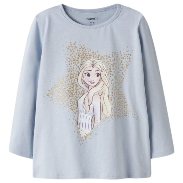 name it frozen Shirt langarm - Subdued Blue