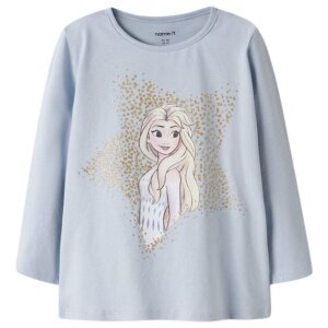 name it frozen Shirt langarm - Subdued Blue