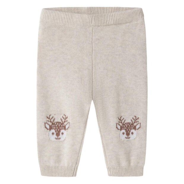 name it Baby Strickhose Reh - Peyote Melange