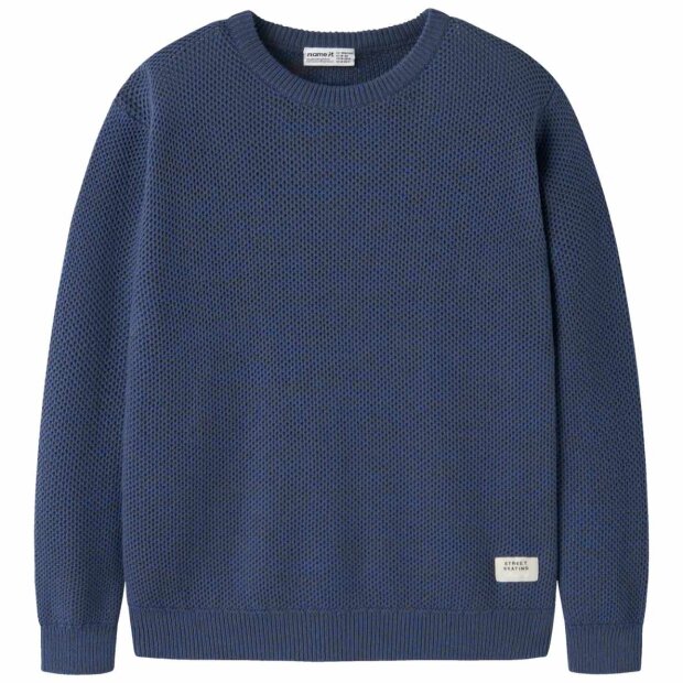 name it Kids Strickpullover - Ombre Blue