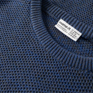 name it Kids Strickpullover - Ombre Blue
