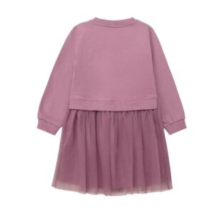 S.Oliver Sweatshirt-Kleid mit Glitzer-Applikation und...