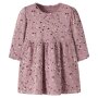 name it Baby Kleidchen Blumenmuster - Lilas