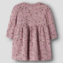 name it Baby Kleidchen Blumenmuster - Lilas
