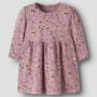 name it Baby Kleidchen Blumenmuster - Lilas
