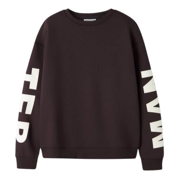 name it relaxed fit Sweatshirt - Chocolate Plum